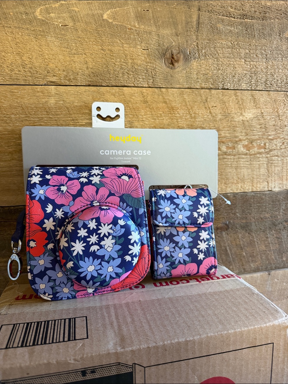 heyday Floral Fujifilm Instax Mini 12 Camera Case & Film Pouch